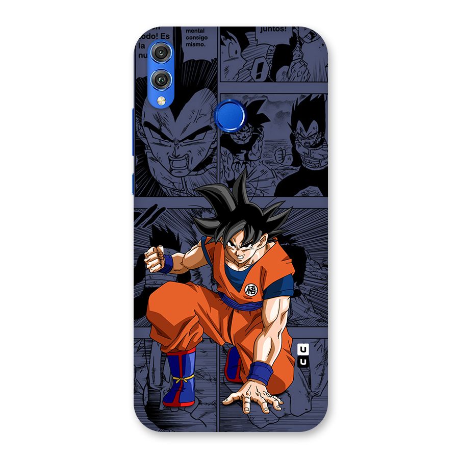 Goku Manga Art Back Case for Honor 8X