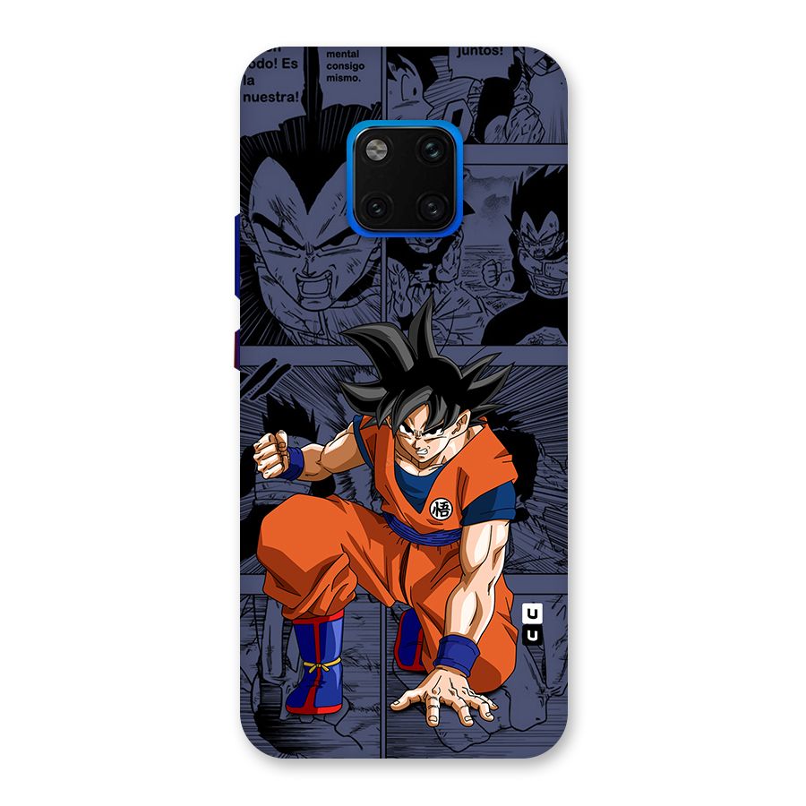 Goku Manga Art Back Case for Huawei Mate 20 Pro