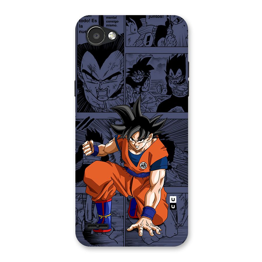 Goku Manga Art Back Case for LG Q6