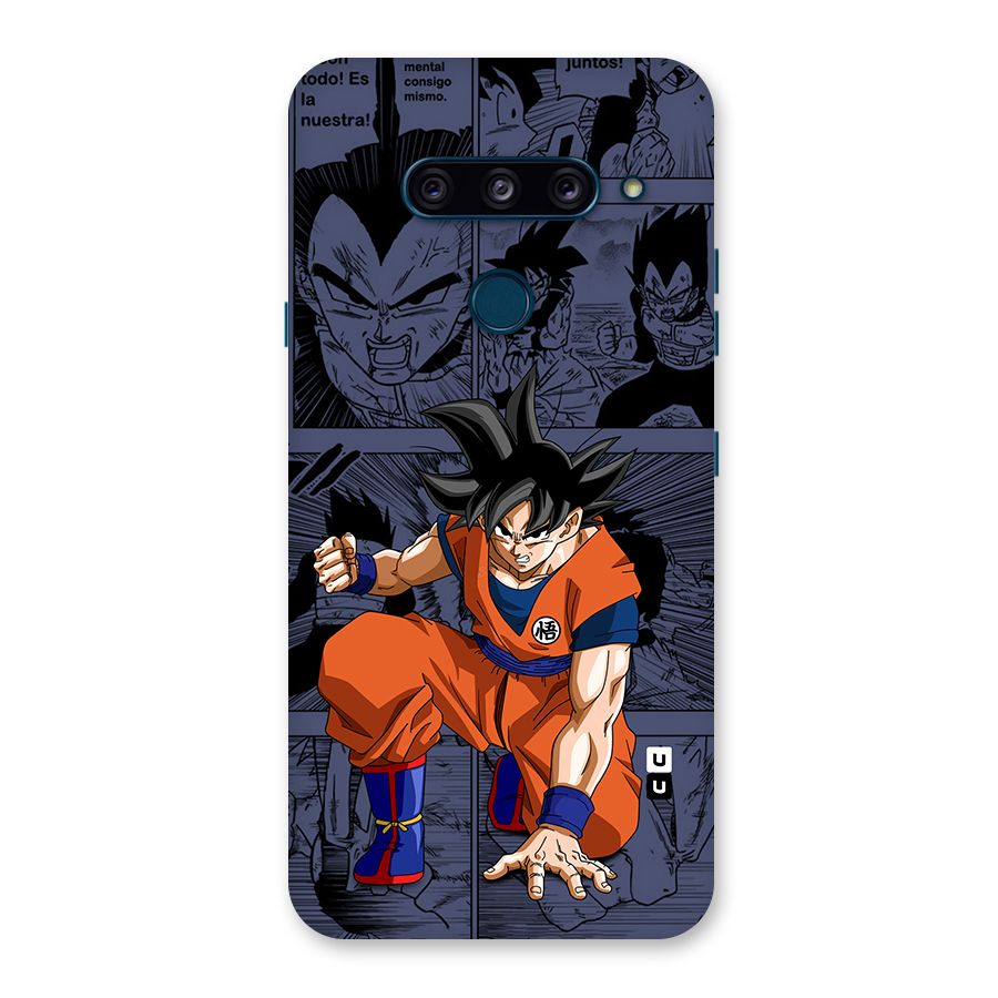 Goku Manga Art Back Case for LG  V40 ThinQ