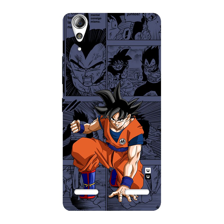 Goku Manga Art Back Case for Lenovo A6000 Plus