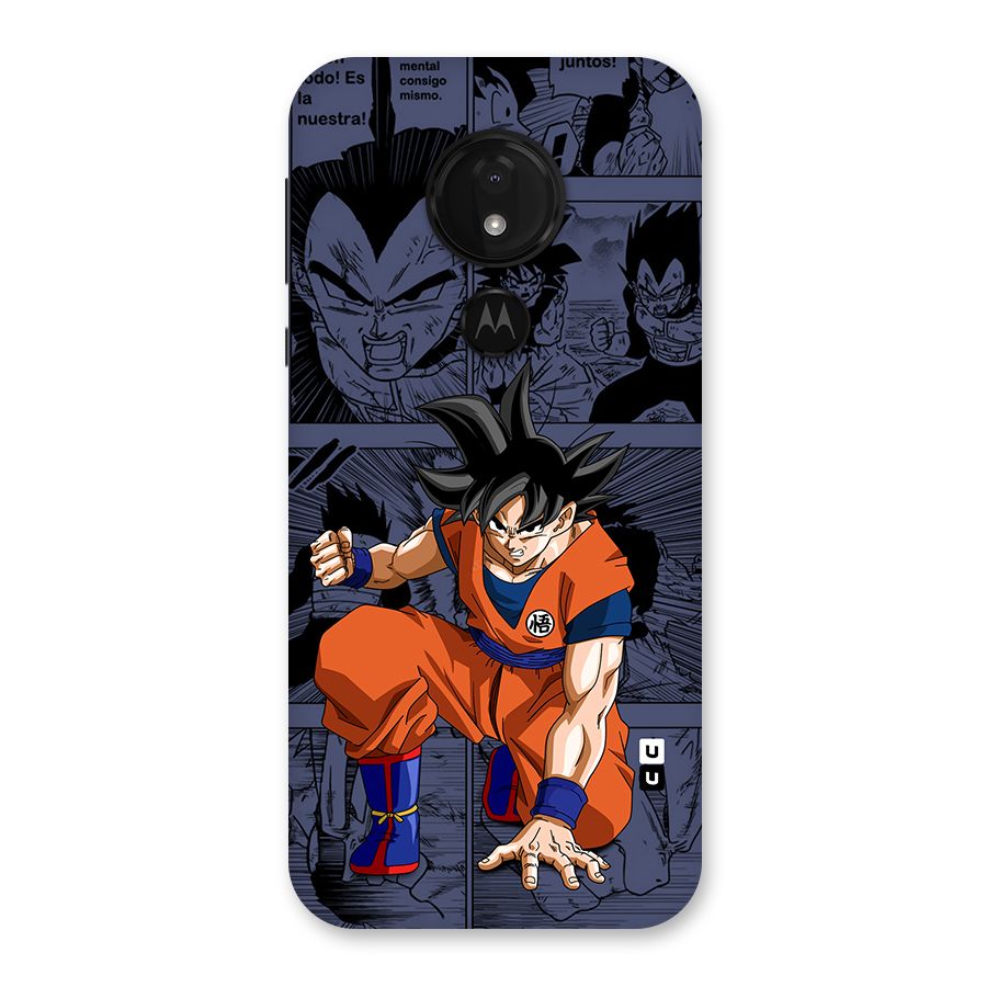 Goku Manga Art Back Case for Moto G7 Power