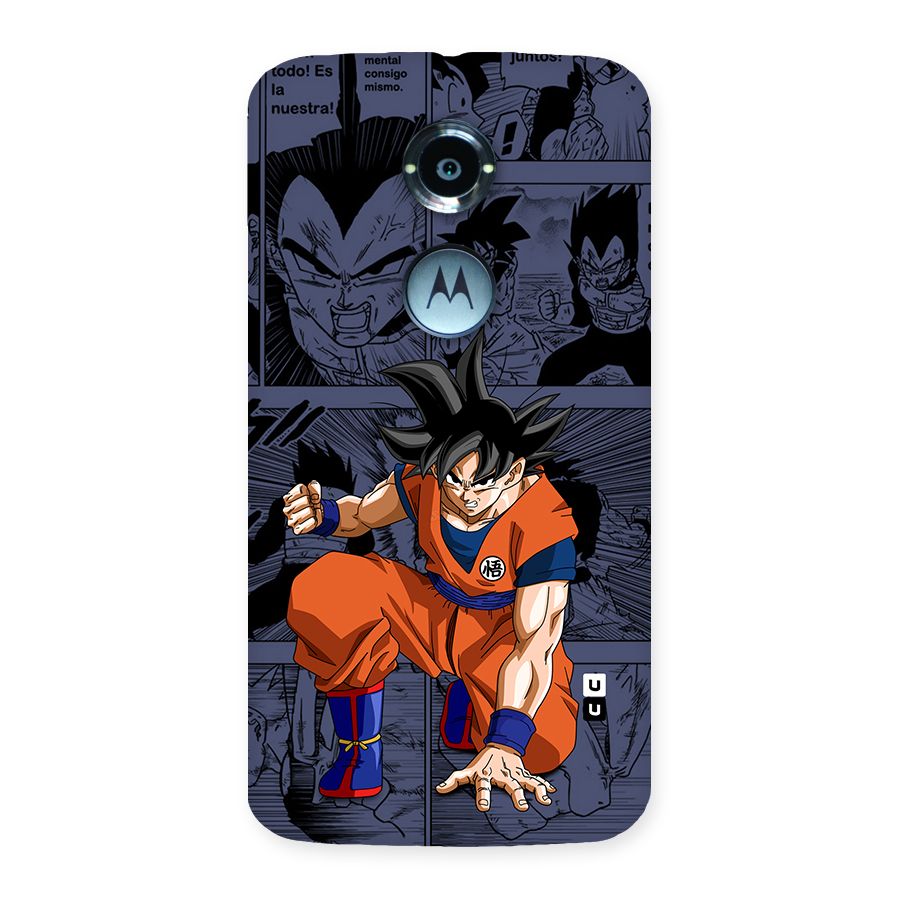 Goku Manga Art Back Case for Moto X2
