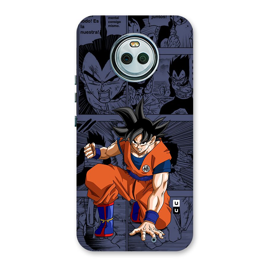 Goku Manga Art Back Case for Moto X4