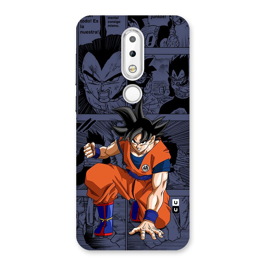 Goku Manga Art Back Case for Nokia 6.1 Plus