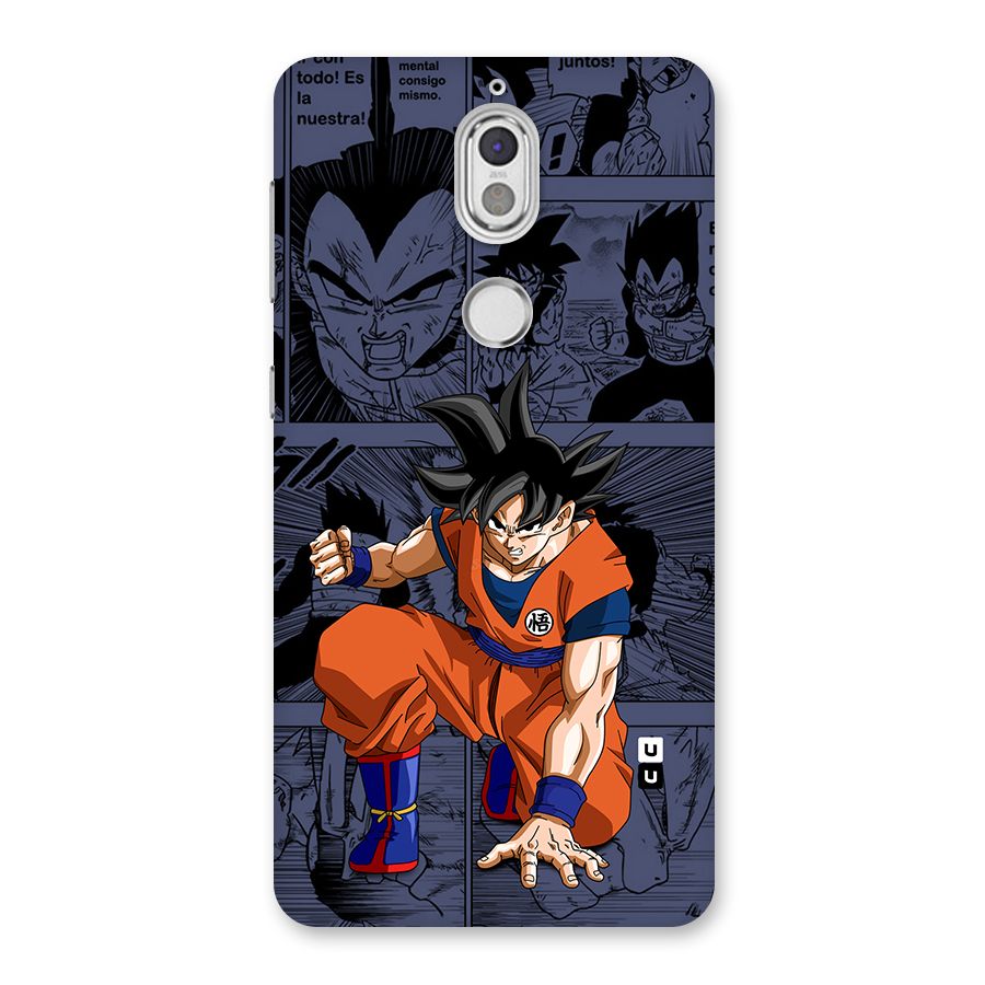 Goku Manga Art Back Case for Nokia 7