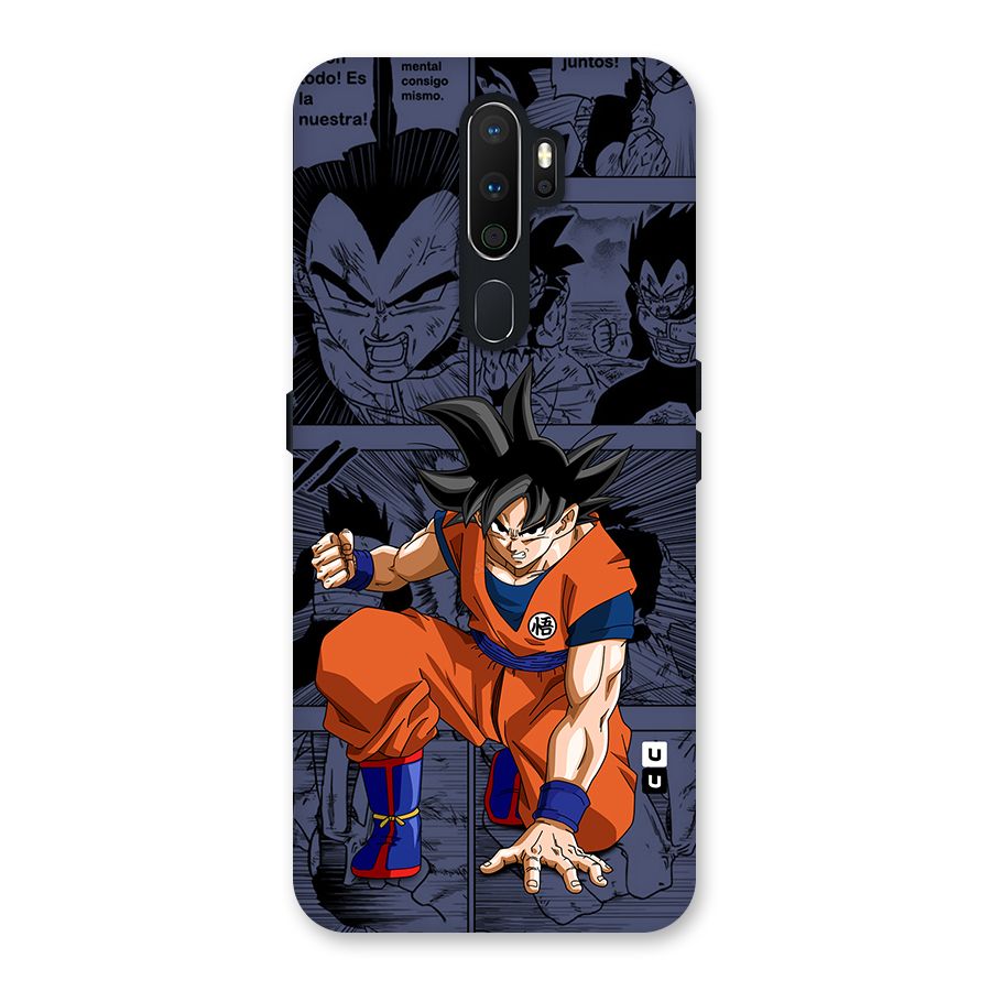 Goku Manga Art Back Case for Oppo A5 (2020)