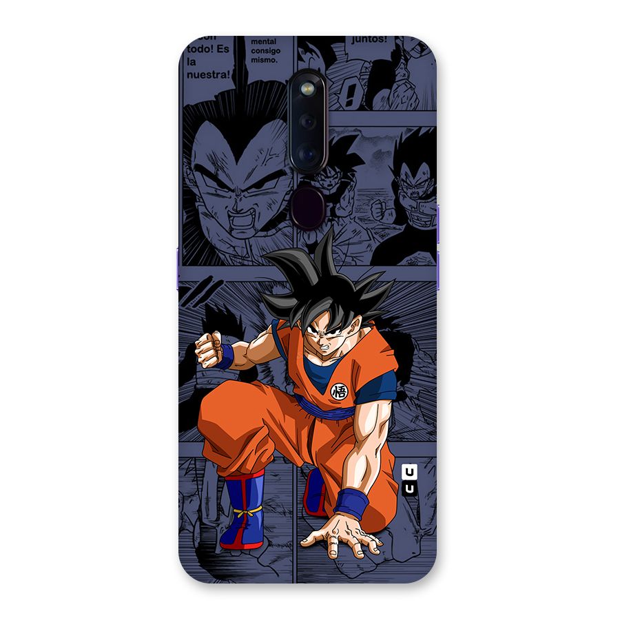 Goku Manga Art Back Case for Oppo F11 Pro