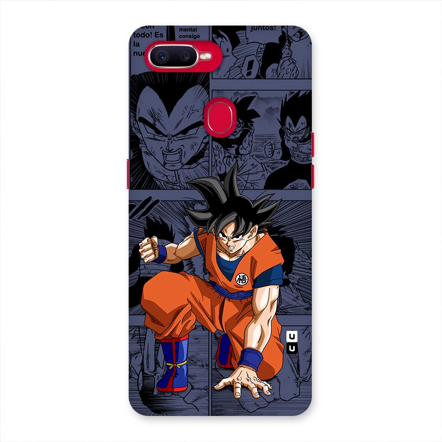 Goku Manga Art Back Case for Oppo F9 Pro
