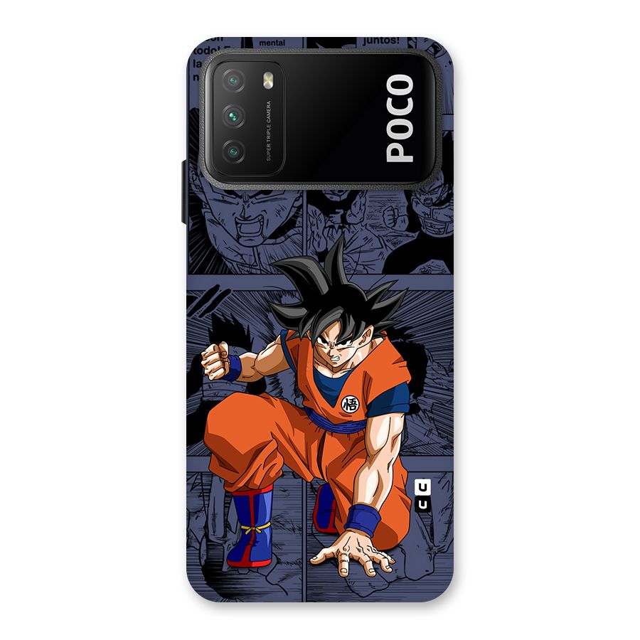 Goku Manga Art Back Case for Poco M3