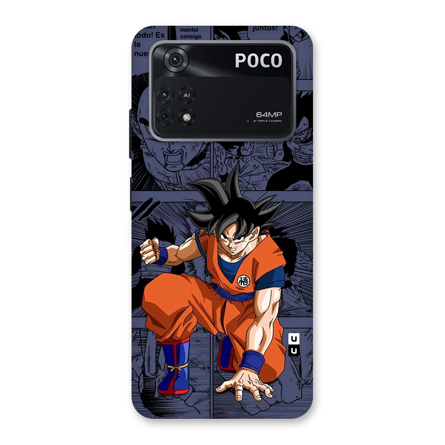 Goku Manga Art Back Case for Poco M4 Pro 4G