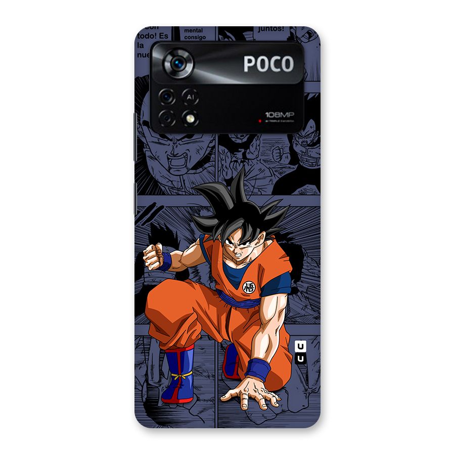 Goku Manga Art Back Case for Poco X4 Pro 5G