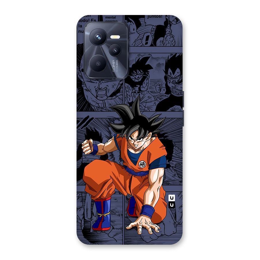 Goku Manga Art Back Case for Realme C35