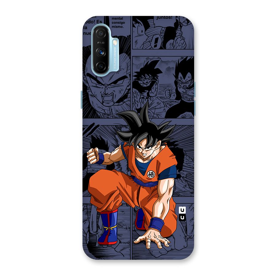 Goku Manga Art Back Case for Realme Narzo 20A