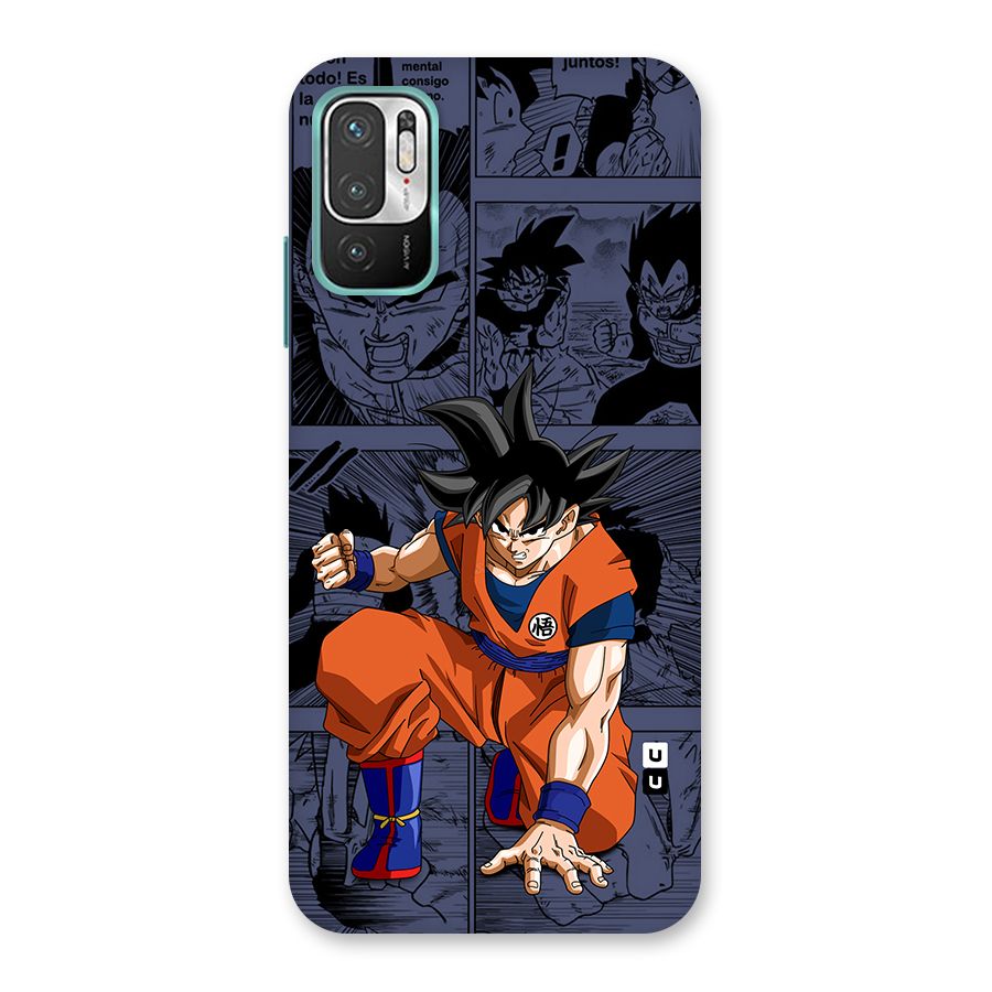 Goku Manga Art Back Case for Redmi Note 10T 5G