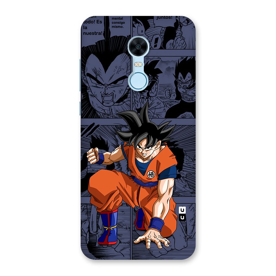 Goku Manga Art Back Case for Redmi Note 5