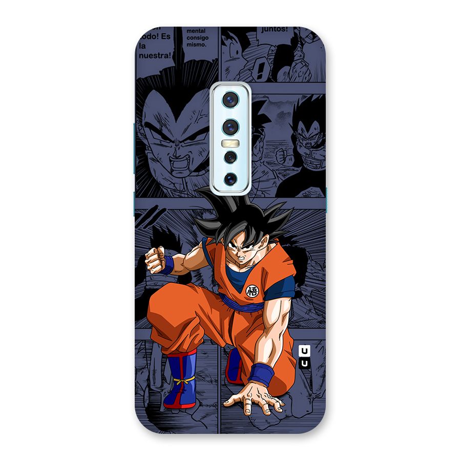 Goku Manga Art Back Case for Vivo V17 Pro