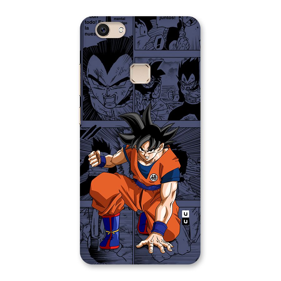 Goku Manga Art Back Case for Vivo V7