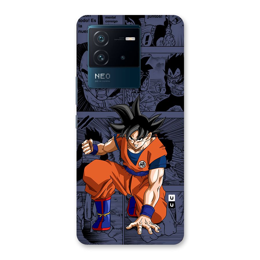 Goku Manga Art Back Case for Vivo iQOO Neo 6 5G