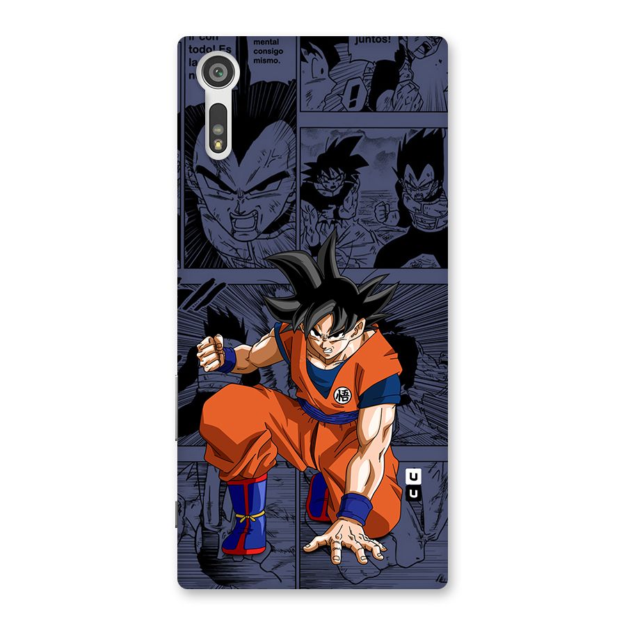 Goku Manga Art Back Case for Xperia XZ