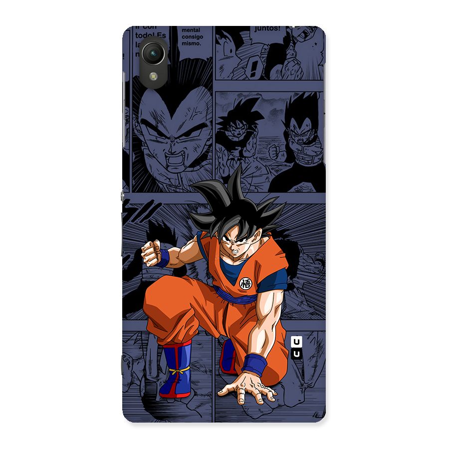 Goku Manga Art Back Case for Xperia Z2