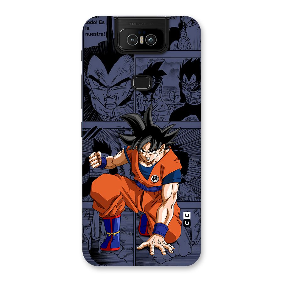 Goku Manga Art Back Case for Zenfone 6z