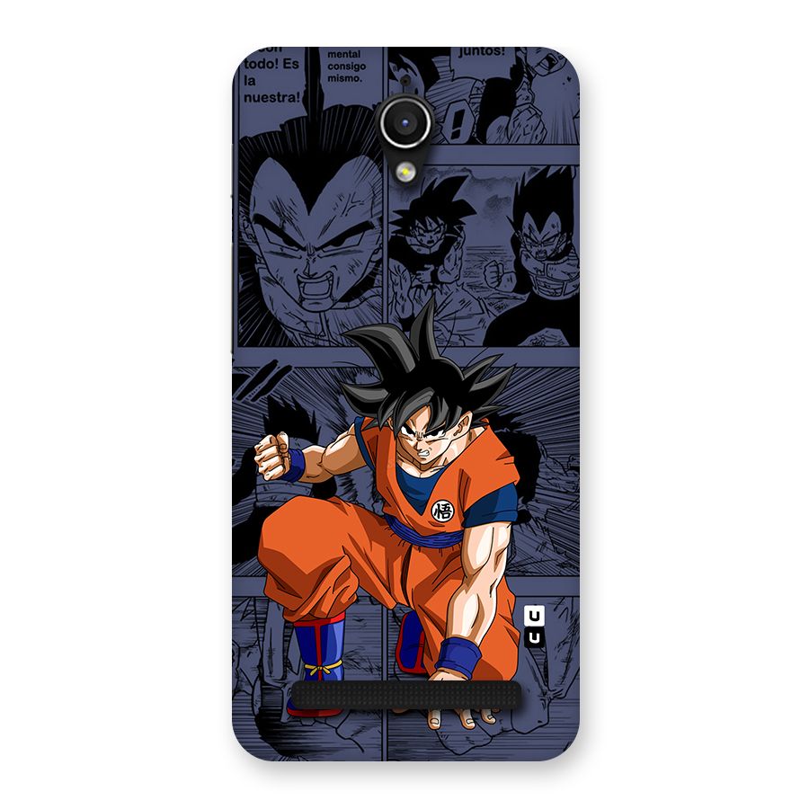 Goku Manga Art Back Case for Zenfone Go