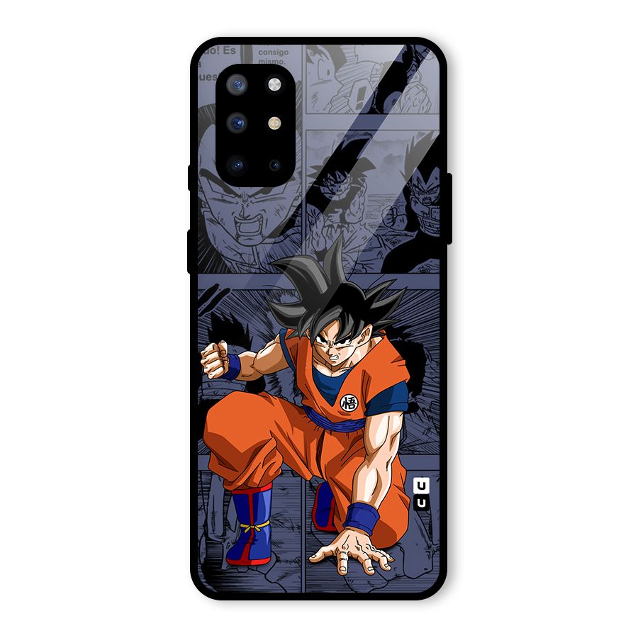 Goku Manga Art Glass Back Case for OnePlus 8T