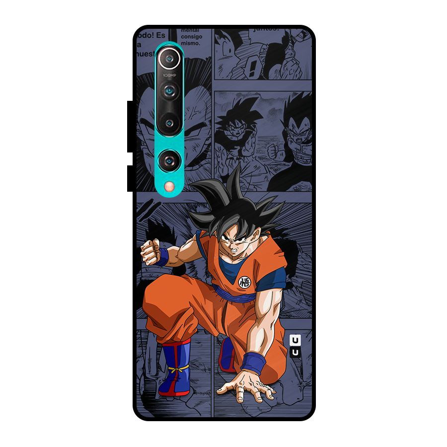 Goku Manga Art Metal Back Case for Mi 10
