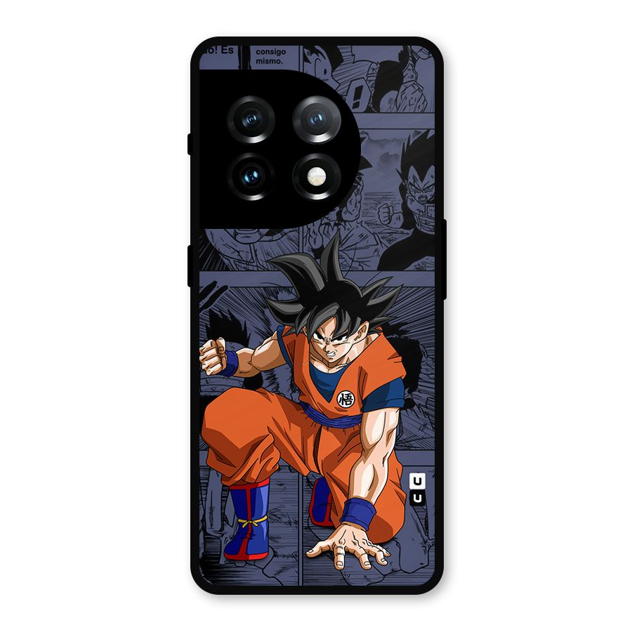 Goku Manga Art Metal Back Case for OnePlus 11
