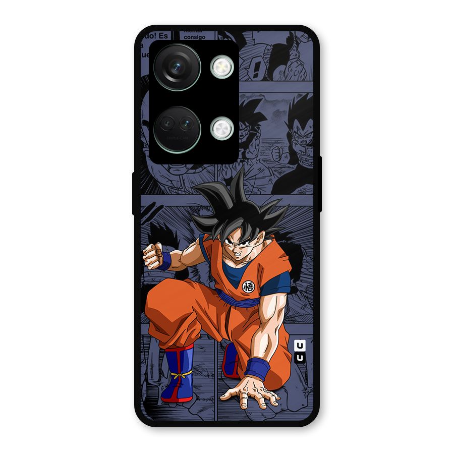 Goku Manga Art Metal Back Case for OnePlus Nord 3