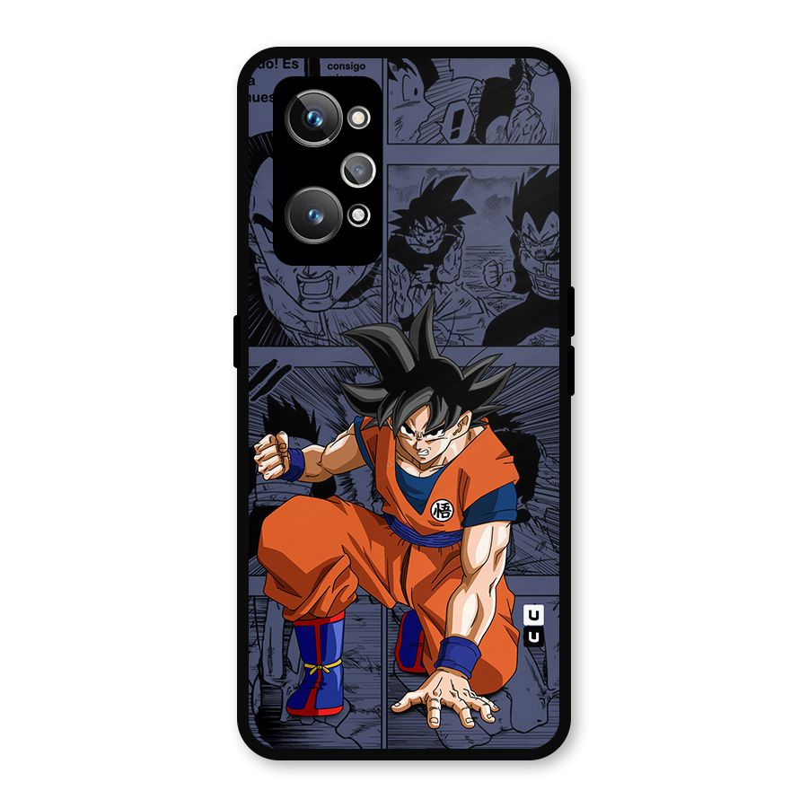 Goku Manga Art Metal Back Case for Realme GT Neo2