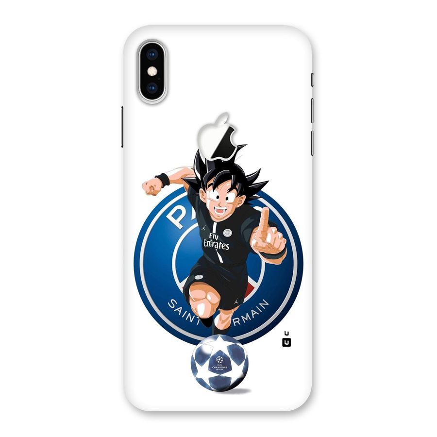 Goku Playing Goku Back Case for iPhone XS Max Apple Cut