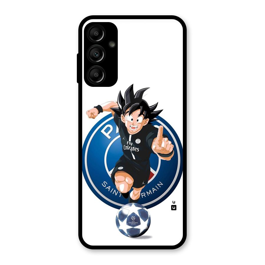 Goku Playing Goku Glass Back Case for Galaxy A14 5G