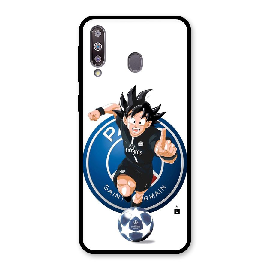Goku Playing Goku Glass Back Case for Galaxy M30