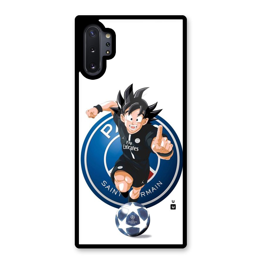 Goku Playing Goku Glass Back Case for Galaxy Note 10 Plus