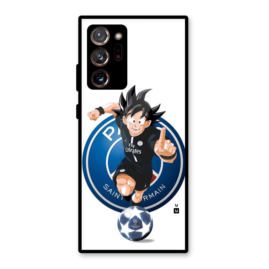 Goku Playing Goku Glass Back Case for Galaxy Note 20 Ultra