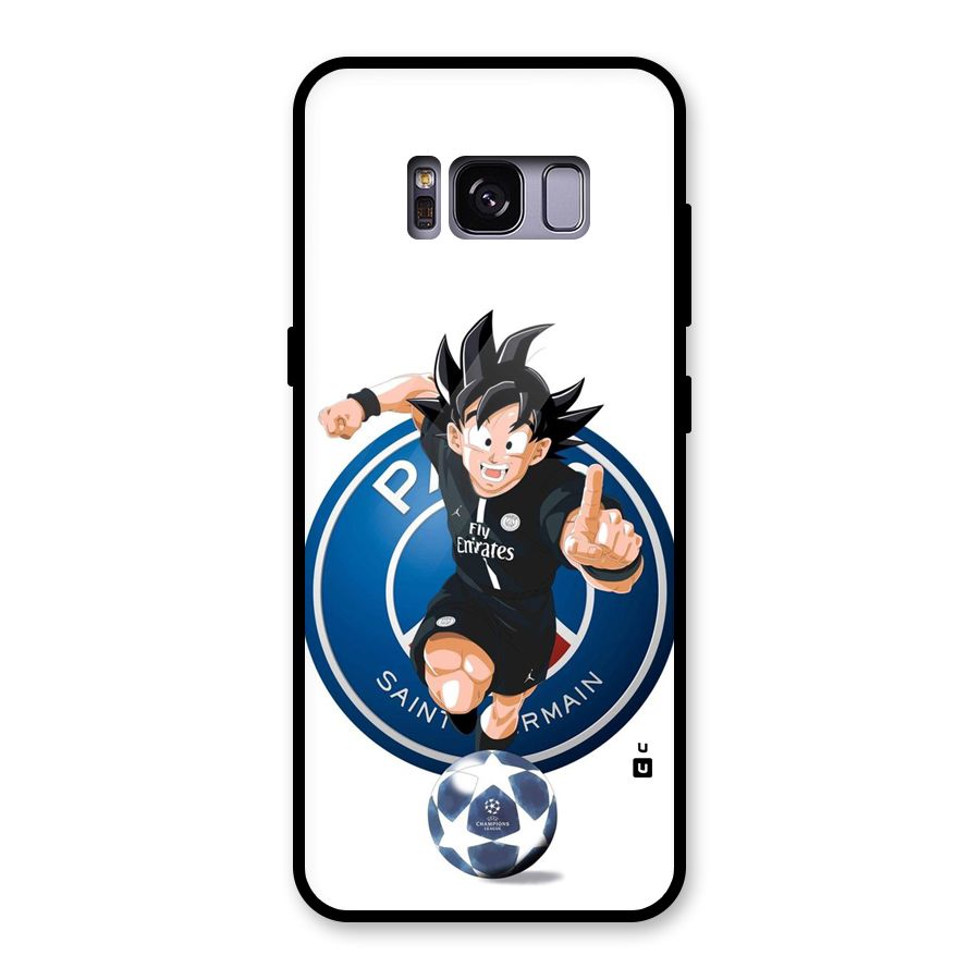 Goku Playing Goku Glass Back Case for Galaxy S8
