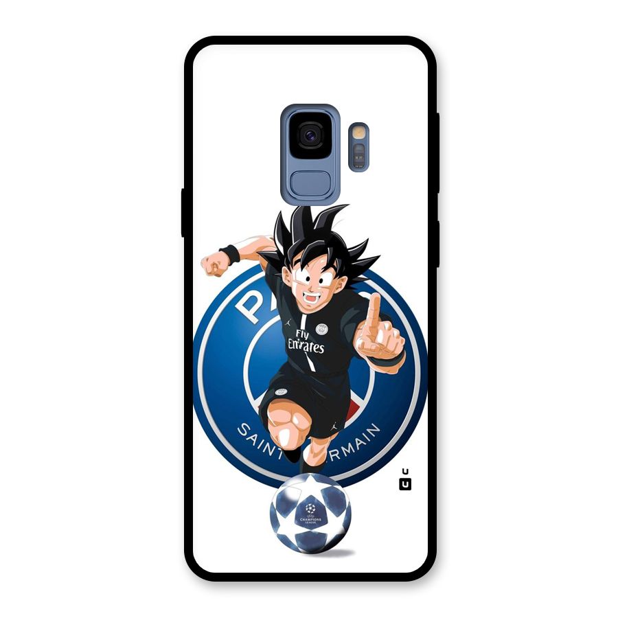 Goku Playing Goku Glass Back Case for Galaxy S9
