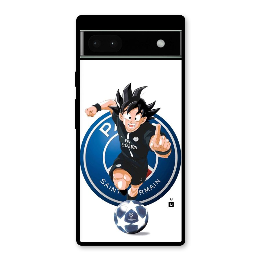 Goku Playing Goku Glass Back Case for Google Pixel 6a