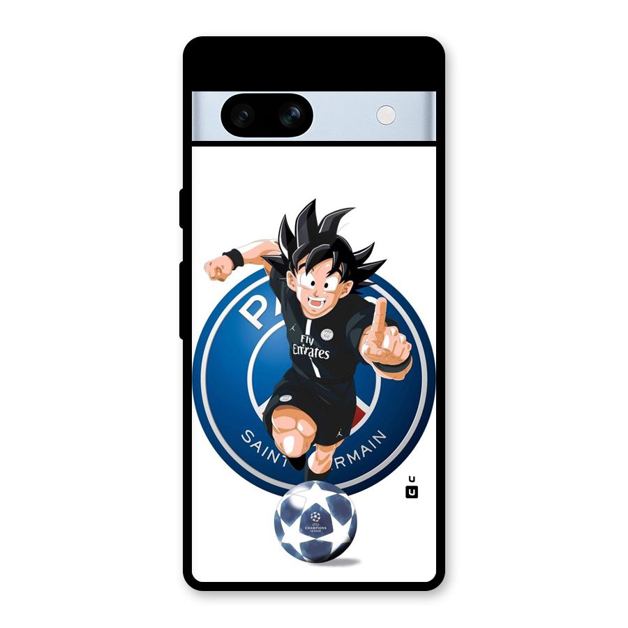 Goku Playing Goku Glass Back Case for Google Pixel 7a