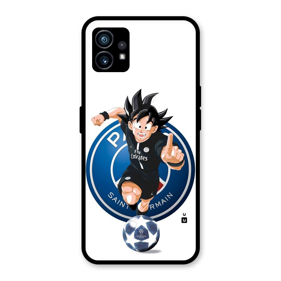 Goku Playing Goku Glass Back Case for Nothing Phone 1