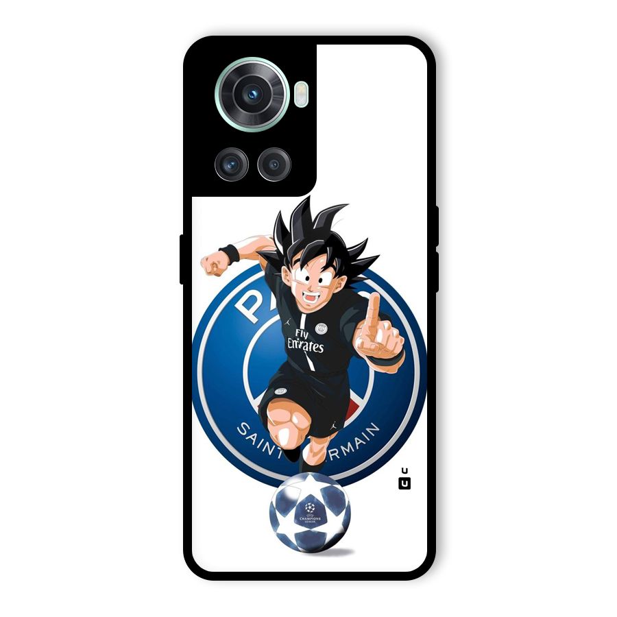 Goku Playing Goku Glass Back Case for OnePlus 10R