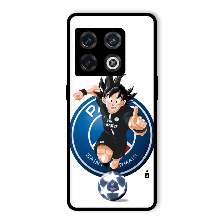 Goku Playing Goku Glass Back Case for OnePlus 10 Pro 5G