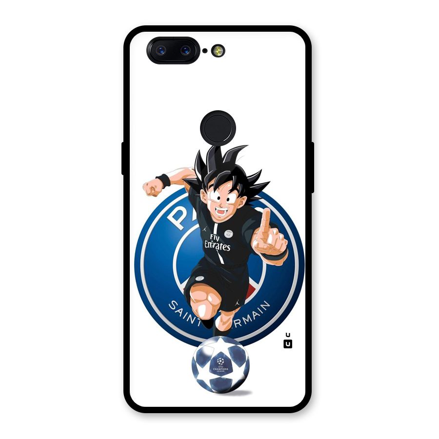 Goku Playing Goku Glass Back Case for OnePlus 5T