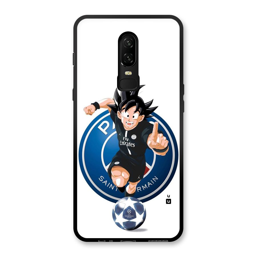 Goku Playing Goku Glass Back Case for OnePlus 6