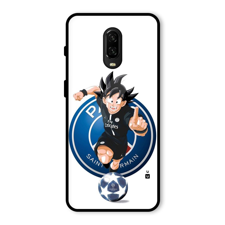 Goku Playing Goku Glass Back Case for OnePlus 6T