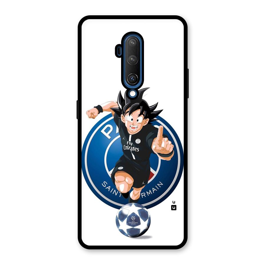 Goku Playing Goku Glass Back Case for OnePlus 7T Pro