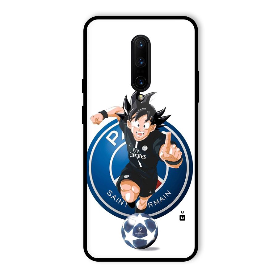 Goku Playing Goku Glass Back Case for OnePlus 7 Pro