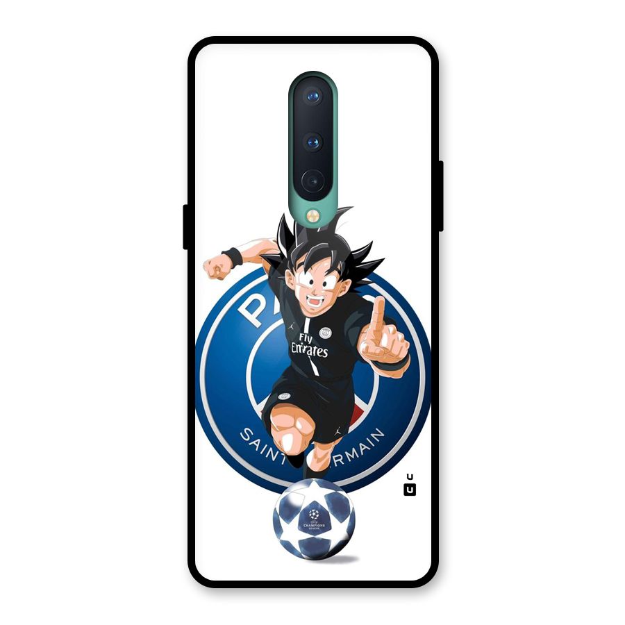 Goku Playing Goku Glass Back Case for OnePlus 8